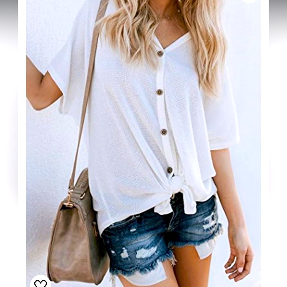 Miholl Short Sleeve Button Down